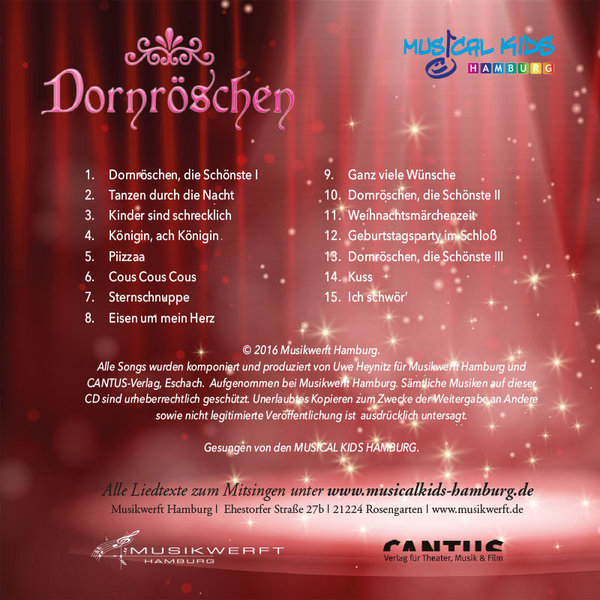 Dornröschen Audio CD
