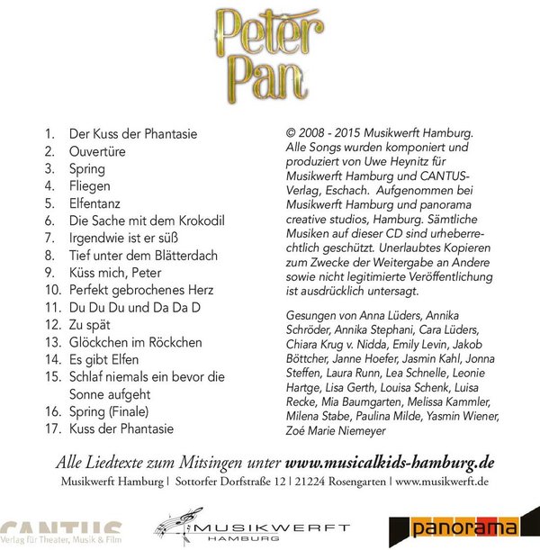 Peter Pan Audio-CD